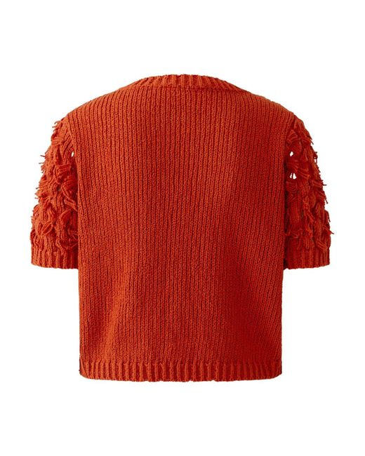 Ouí Red Pullover