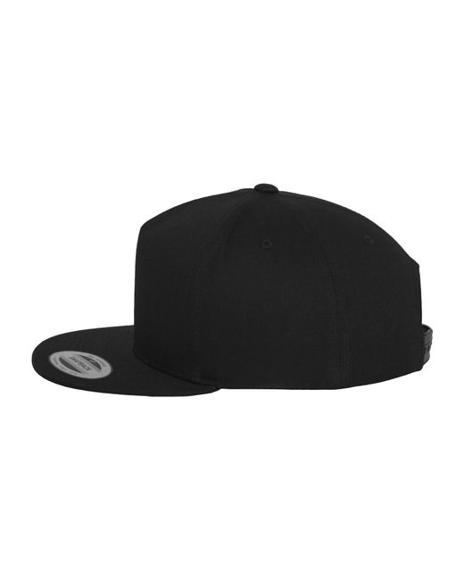Flexfit Black Cap Classic 5