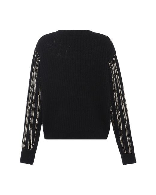 faina Black Pullover