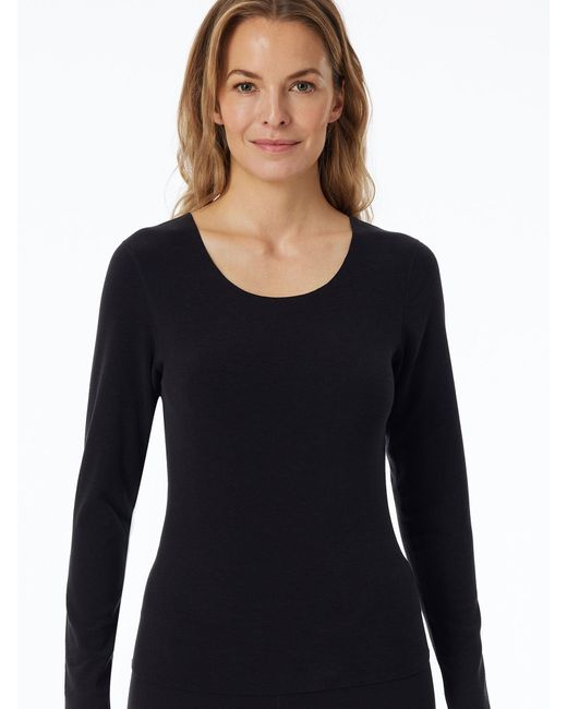Schiesser Black Unterhemd