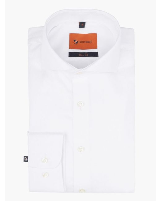 Suitable Hemd in White für Herren