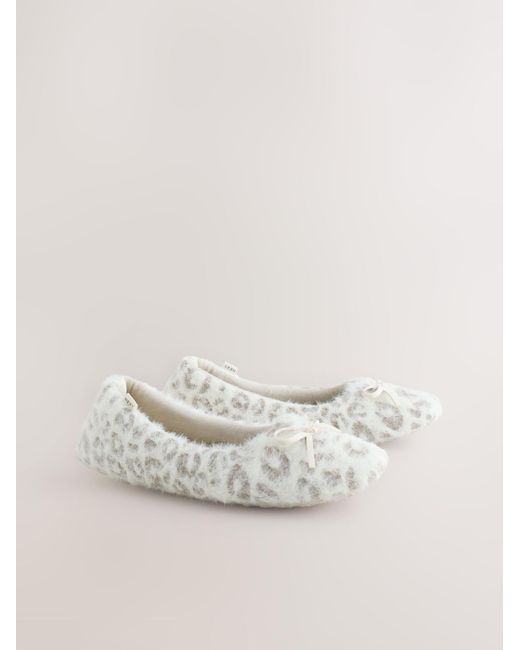 Next White Hausschuh