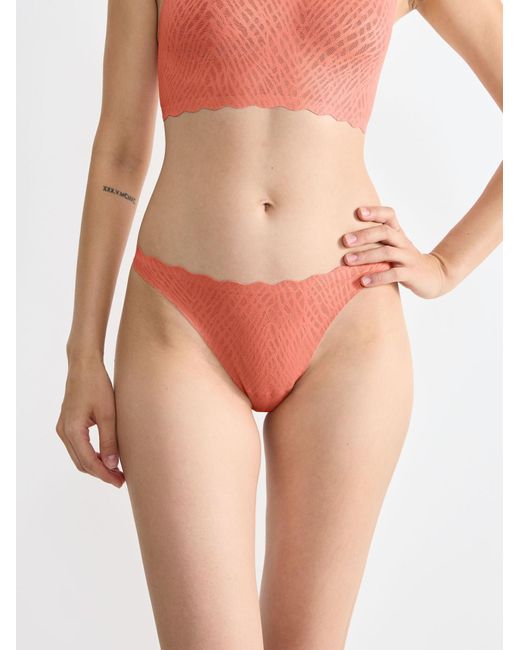 Sloggi Pink String Zero Feel Bliss String