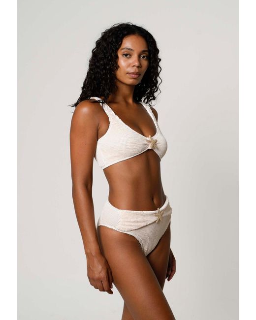 Moda Minx White Bikinitop