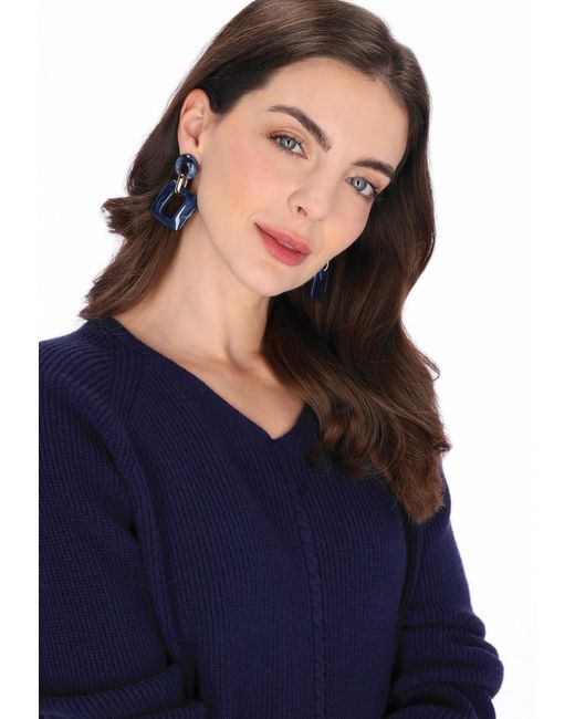 Usha Blue Pullover