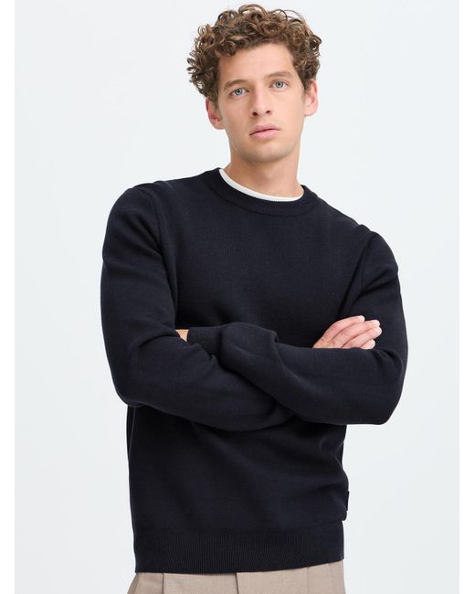 Casual Friday Strickpullover Cftheo in Blue für Herren