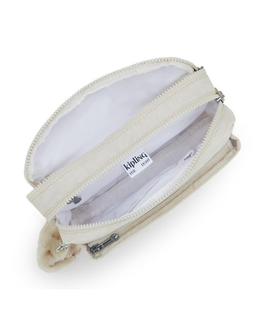 Kipling White Umhängetasche Abanu