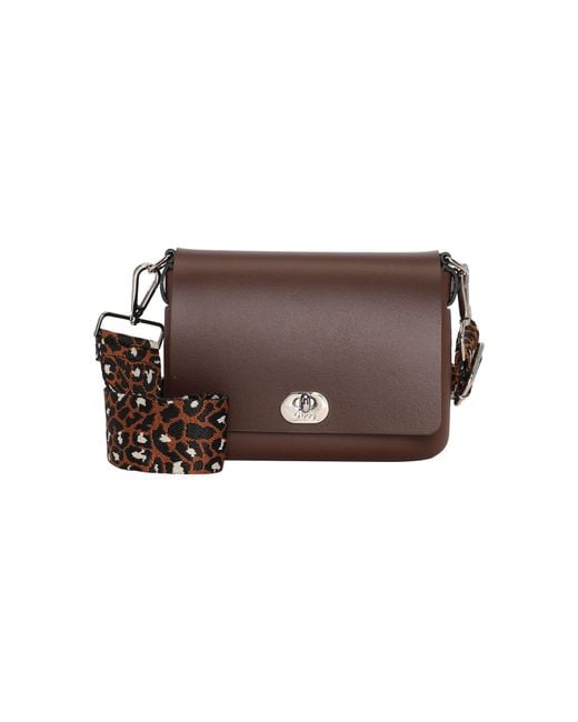 O bag Brown Umhängetasche Wasserabweisend O Pocket