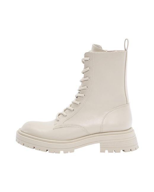 Pull&Bear Natural Stiefelette