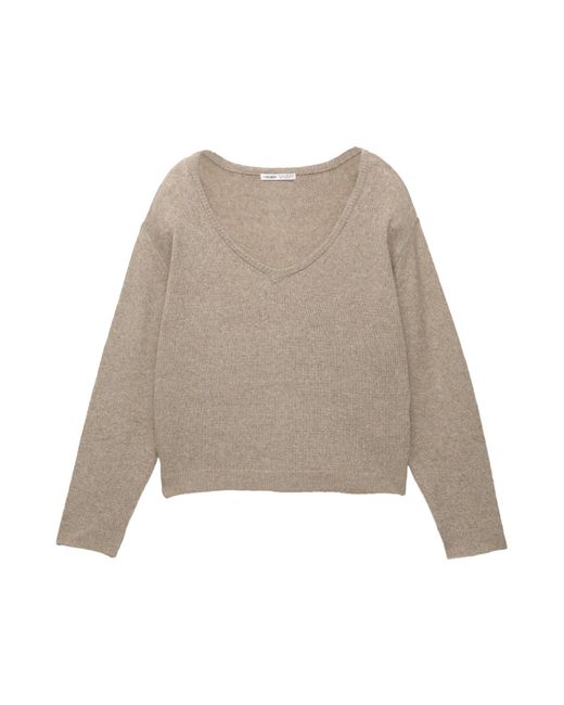 Pull&Bear Natural Pullover