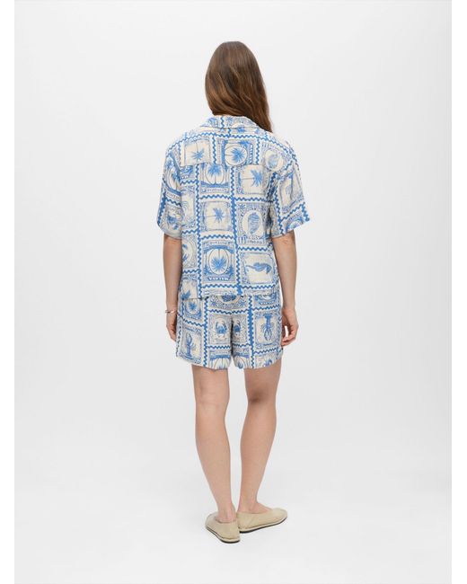 Object Blue Bluse Objvima