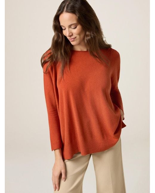 Oltre Red Pullover