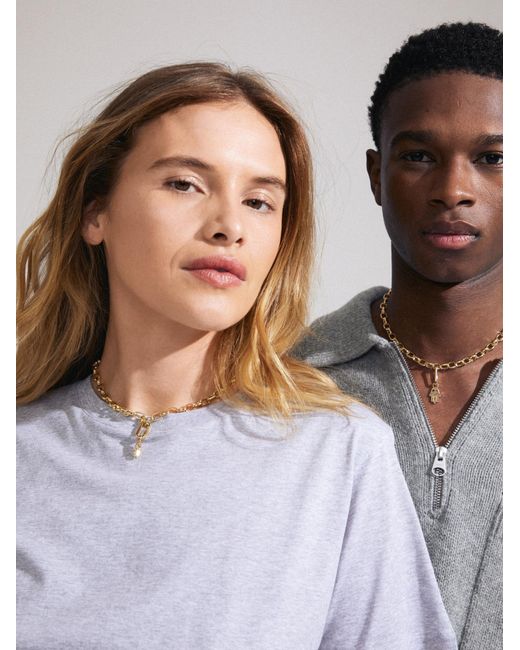 Pilgrim Anhänger in Metallic für Herren