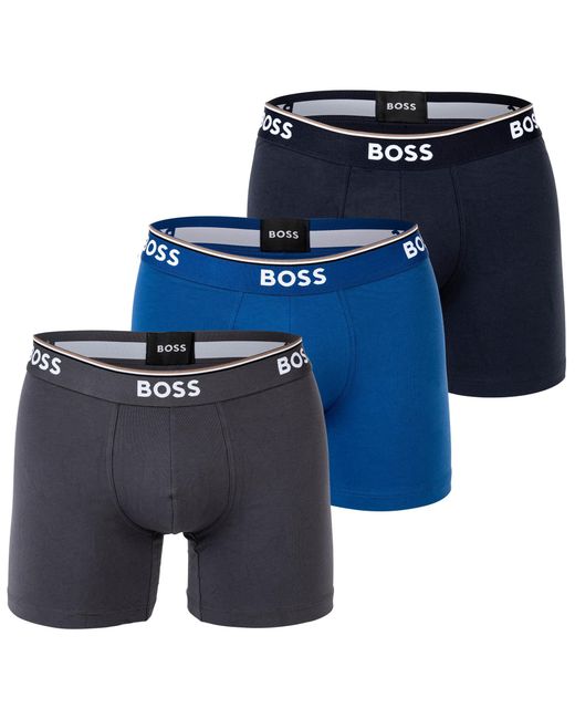 Boss Boxershorts Power in Blue für Herren