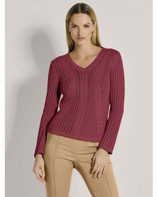 Madeleine Red Pullover