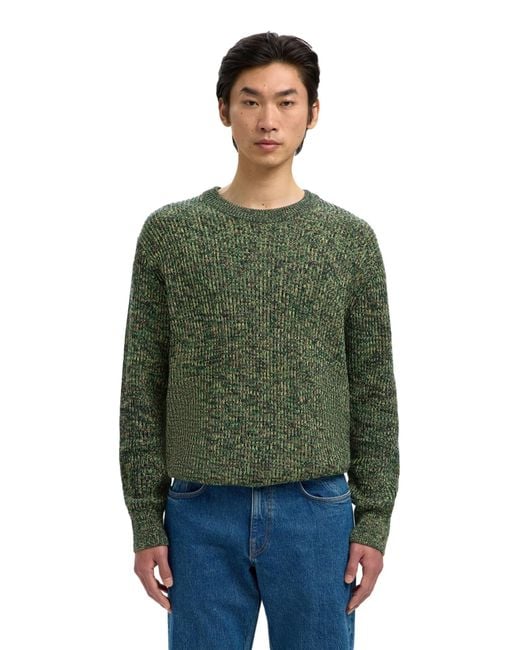 SELECTED Pullover Slhtilum in Green für Herren