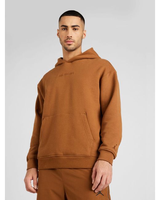 Nike Sweatshirt 'air jdn' in Brown für Herren