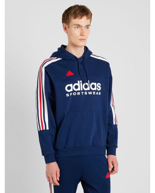 Adidas Sportsweatshirt in Blue für Herren