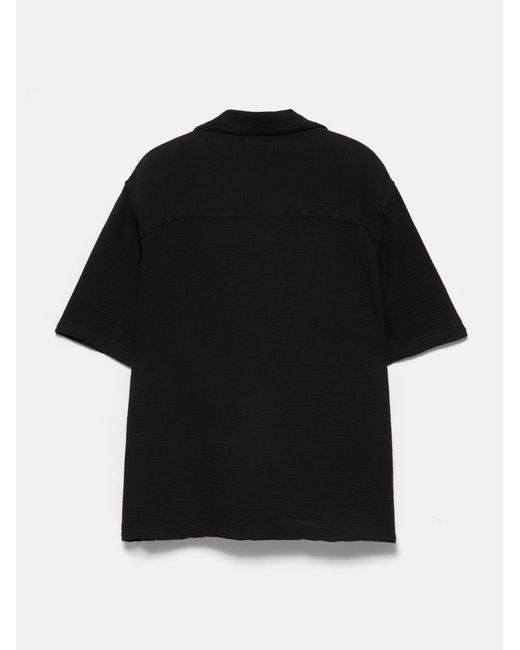 Pull&Bear Hemd in Black für Herren