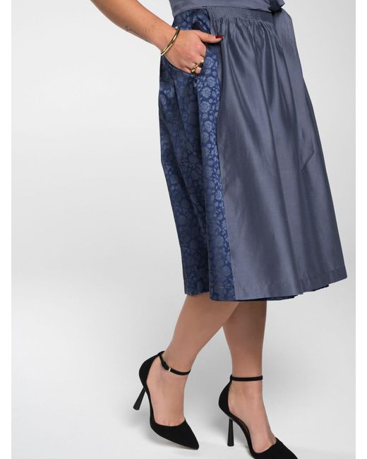 Spieth & Wensky Blue Dirndl 'Frieda -Vendewaa'