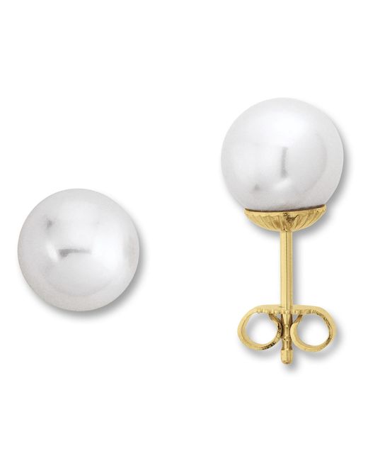 ONE ELEMENT White Ohrstecker