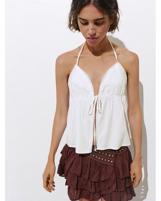 Pull&Bear White Top Pacific