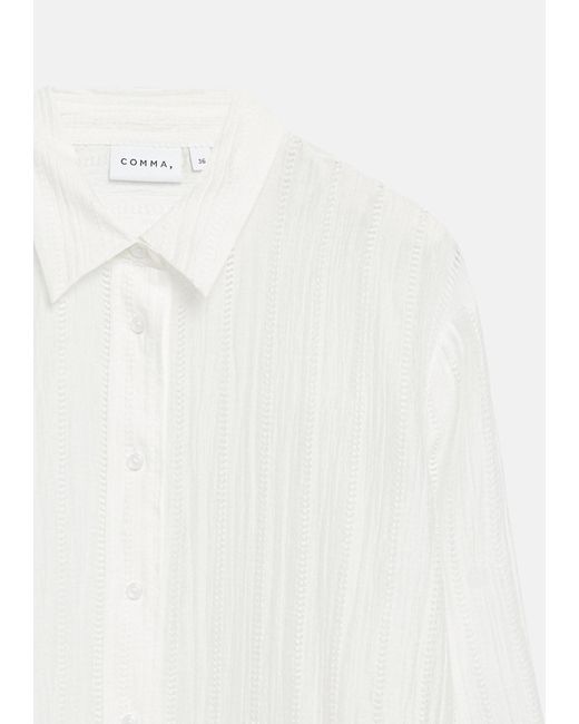 Comma, White Bluse