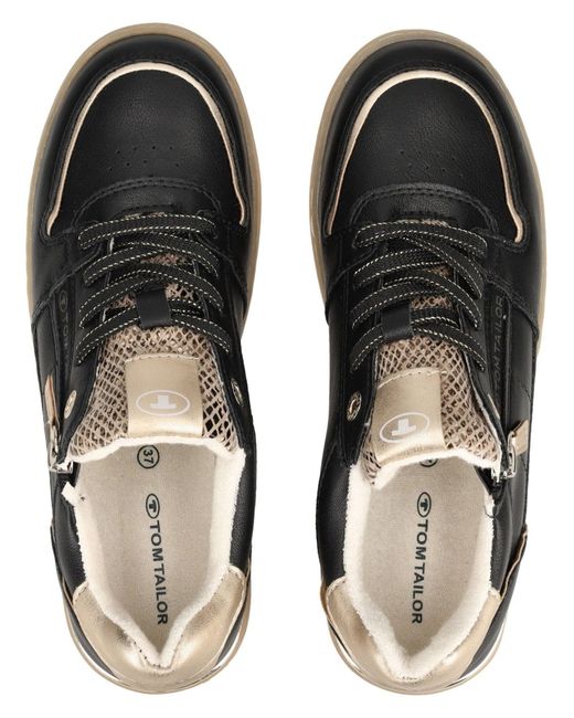 Tom Tailor Black Sneaker