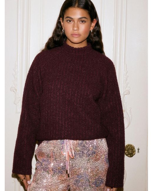 Next Purple Pullover