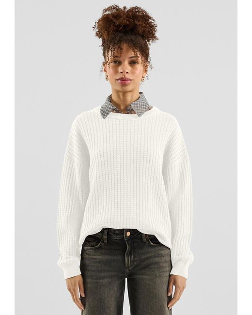 QS White Pullover