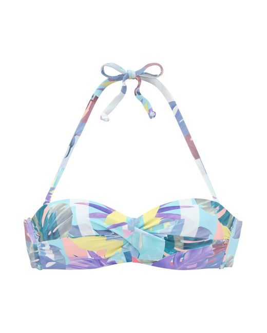 Venice Beach Blue Bikinitop