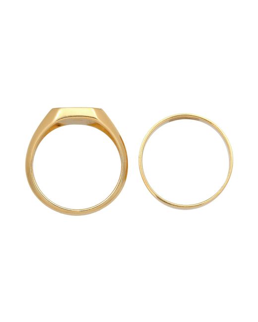 Kuzzoi Ring Set in Multicolor für Herren