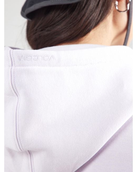 Volcom Gray Sweatshirt 'Stone Heart Up'