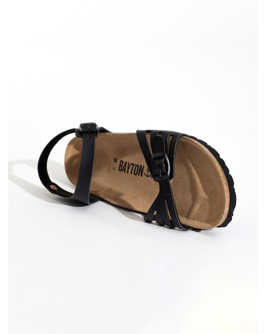 Bayton Black Sandale Eos