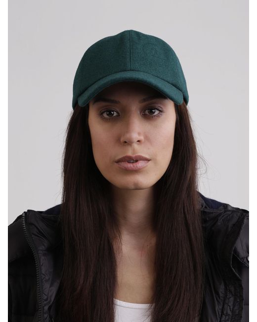 CASH-MERE.CH Green Kaschmir Cap