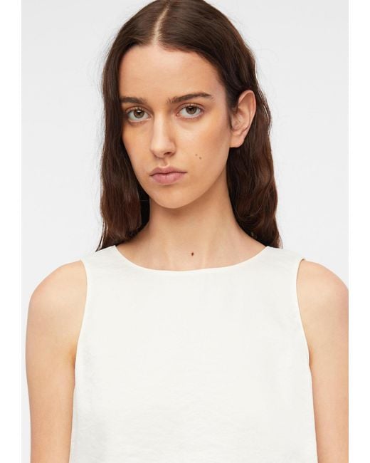 Comma, White Bluse