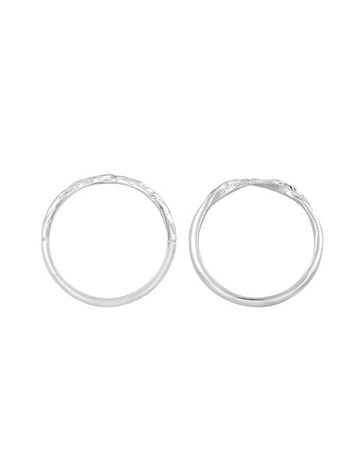 Haze & Glory White Ring
