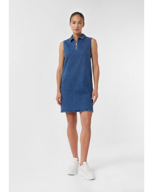comma casual identity Blue Kleid