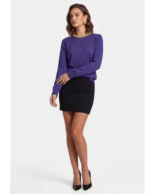 faina Blue Pullover