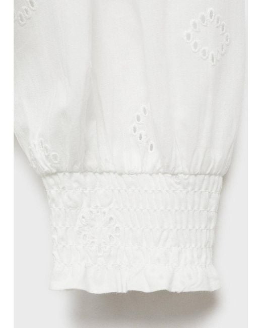 MANGO TEEN White Bluse 'Matilde'
