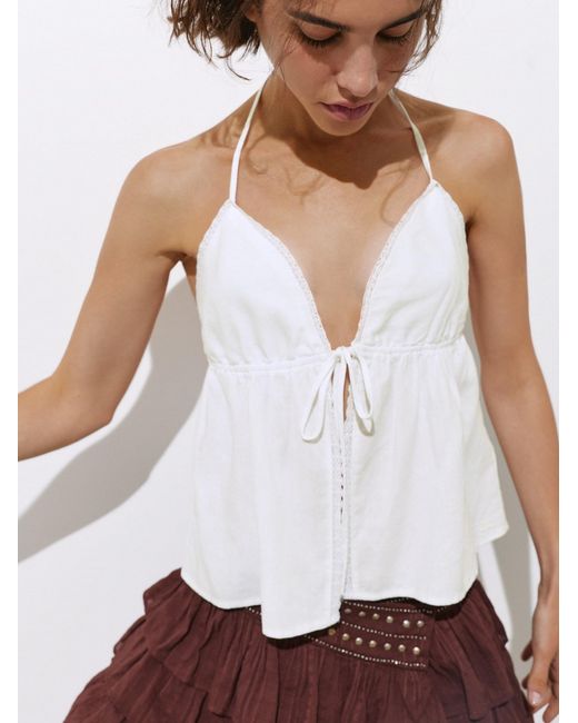 Pull&Bear White Top Pacific
