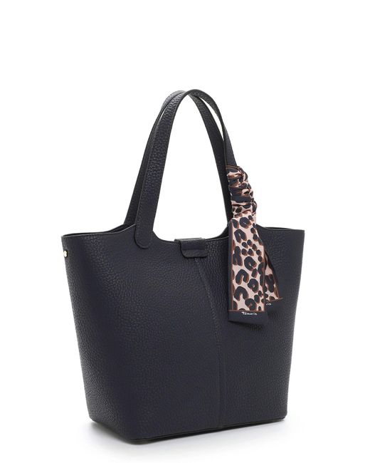 Tamaris Blue Shopper Tas Georgia