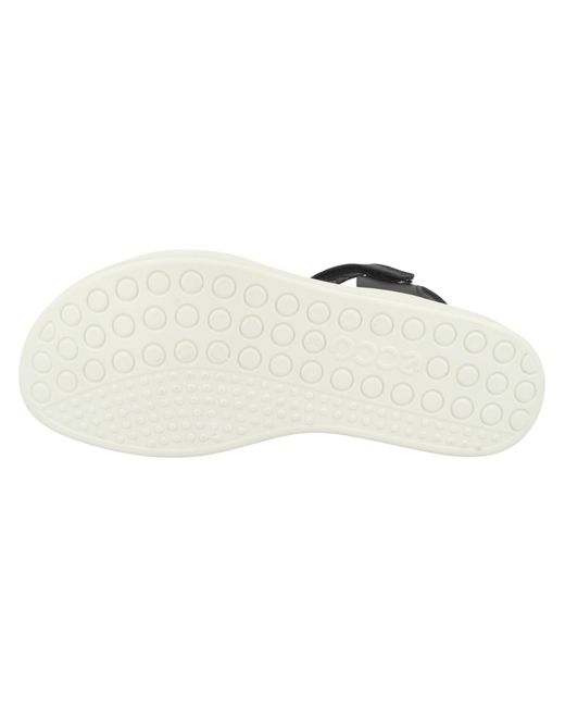 Ecco Black Sandale