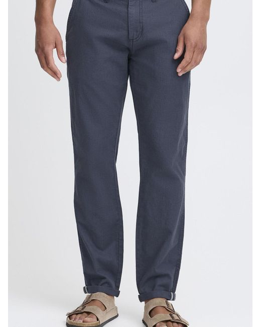 Solid Leinenhose Sdloran in Blue für Herren
