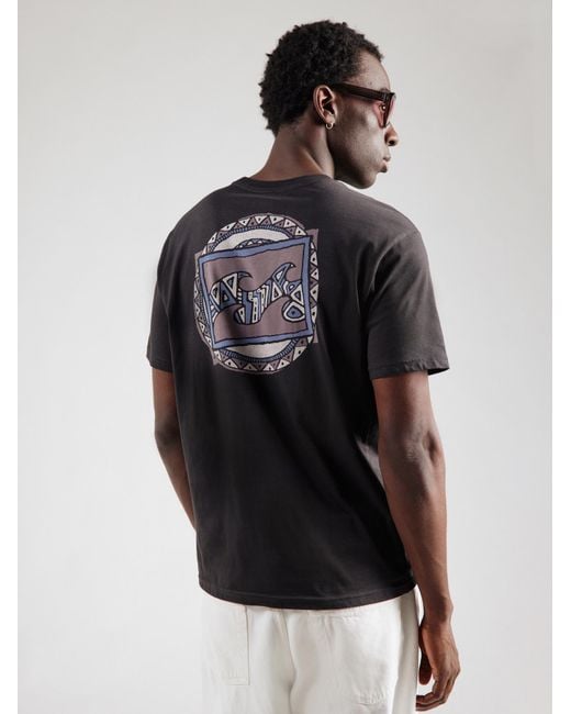 Billabong T-Shirt Crayon Wave in Black für Herren