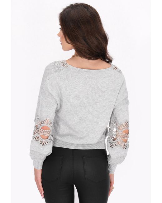faina White Pullover