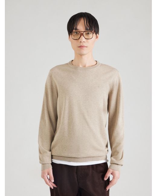 S.oliver Pullover in Natural für Herren