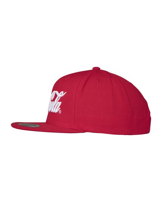 Mister Tee Cap 'coca-cola' in Red für Herren