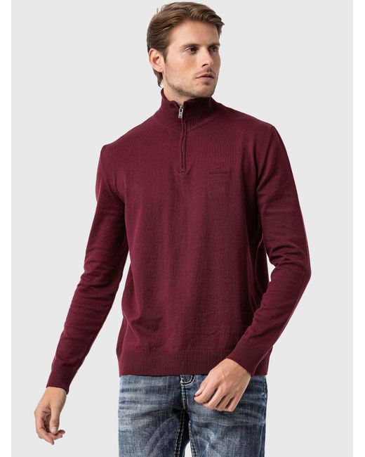 Cipo & Baxx Pullover in Red für Herren