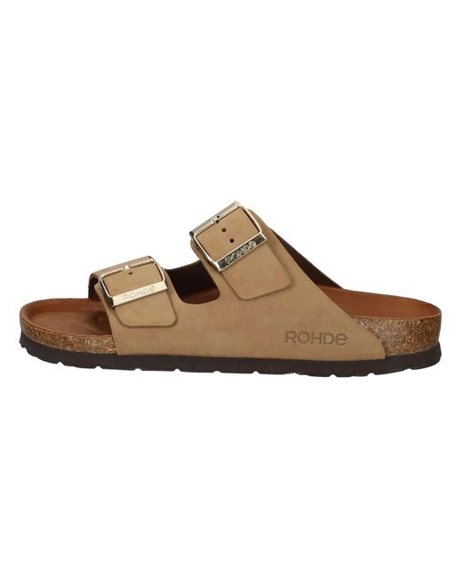 Rohde Brown Pantolette